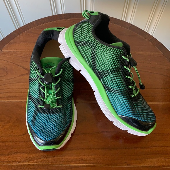 Dr. Comfort Shoes - Dr. Comfort Katy Athletic Shoe Green/Turquoise